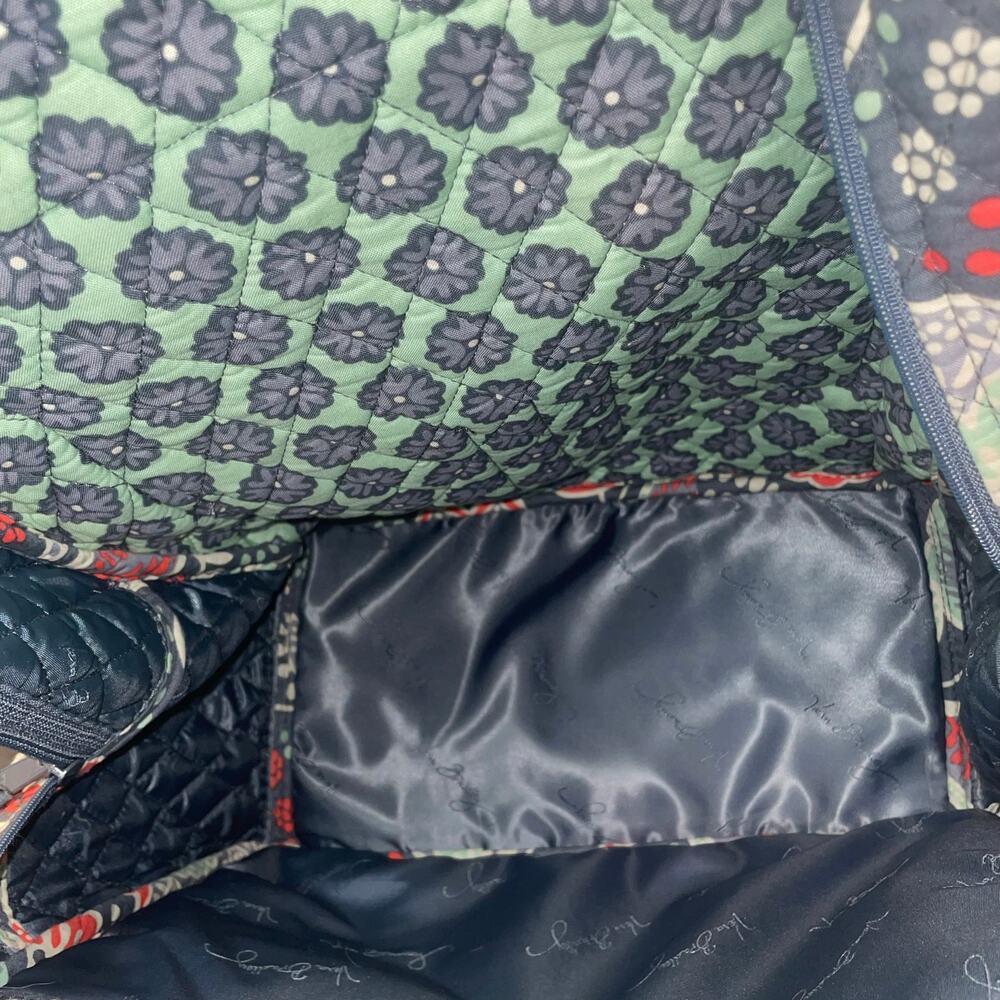 Vera Bradley Campus Backpack Nomadic Floral Quilted Travel Bag Carry On Large - Picture 13 of 16